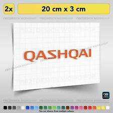 2x Nissan Qashqai Stickers Vinyl Decal Car Body Window Windscreen | 20 cm