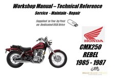 Honda CMX250 CMX 250 Rebel