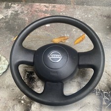 Nissan Micra K12 - 2005/08  Steering Wheel Black