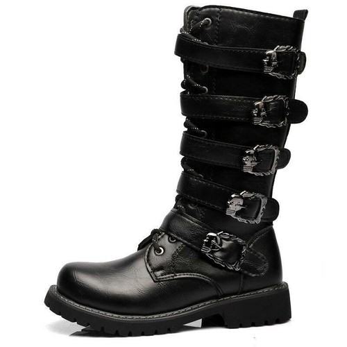 Mens steampunk leather - mens, combat
