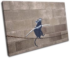 Graffiti Pop Rat Banksy Street