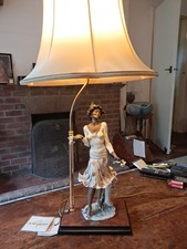 Giuseppe Armani Georgia Figurine  #146 of 5000 Table Lamp, 35 Inches With Shade