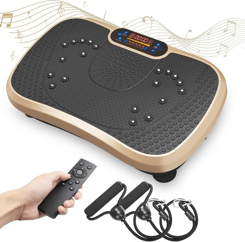Gold slim vibration plate - gold,