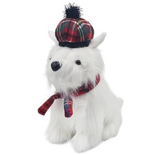 White Scottie Dog Door Stop