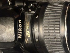 NIKON D40 CAMERA 10.2MP DSLR WITH 18-55MM LENS no charger 0.99 NO RESERVE