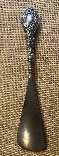 Vintage shoe horn - vintage, steel