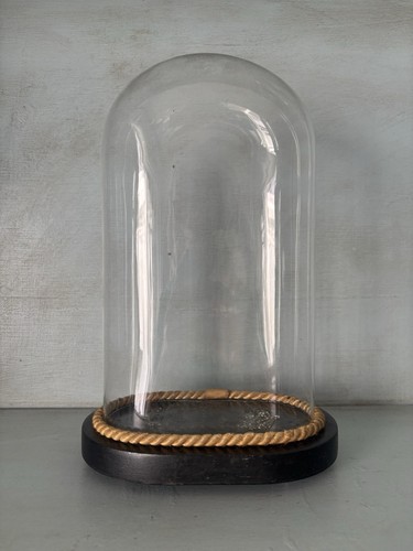 Antique french glass display - glass,