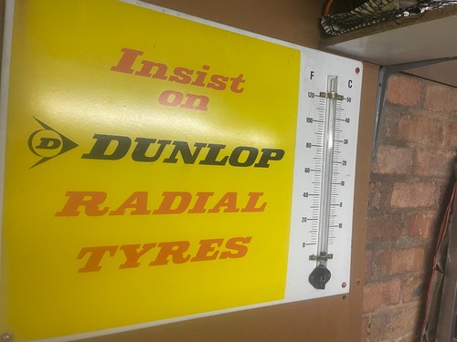 Dunlop enamel forecourt - dunlop,