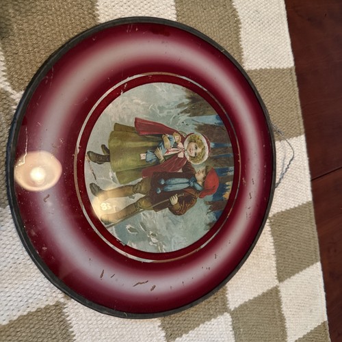 Vintage flue cover boy and - vintage,