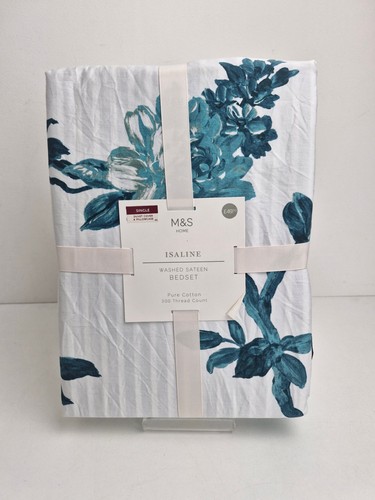 Washed sateen bedset - sateen, size