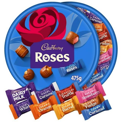 Cadbury roses 475g - roses,