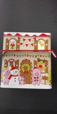 Collectible Christmas tin. M&S