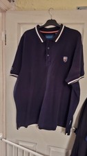 Grey Hawk Men's Navy Blue Polo