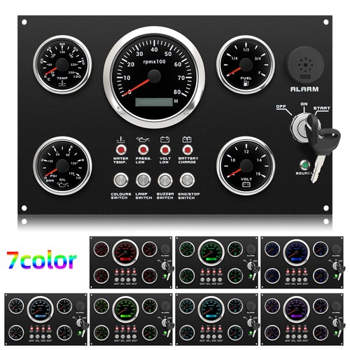 Gauge set with instrument - gauge,