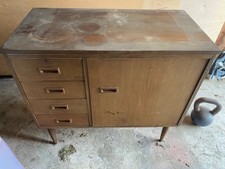 old singer sewing machine table