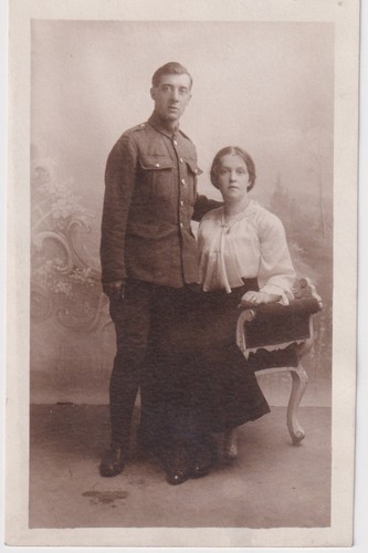 Original wwi rppc british - original,
