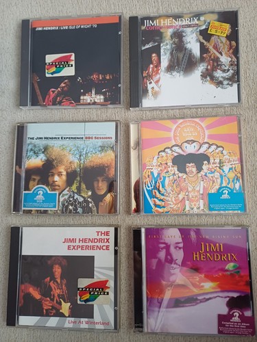 Jimi hendrix 6xcd bundle - 6xcd, bundle-bbc