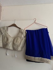 Indian saree blue  bollywood