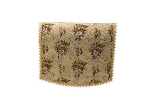 Floral antimacassar chair back - floral,