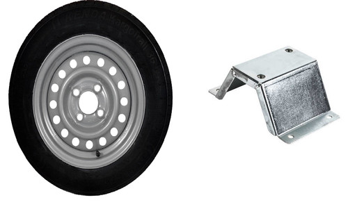 Spare wheel holder for - wheel,