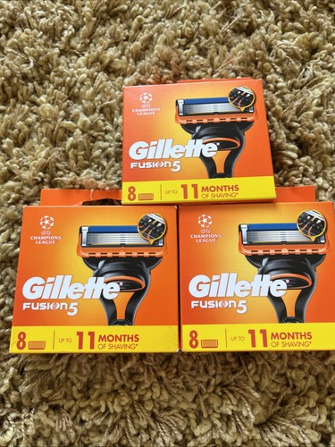 3x8 pack gillette fusion5 - pack,