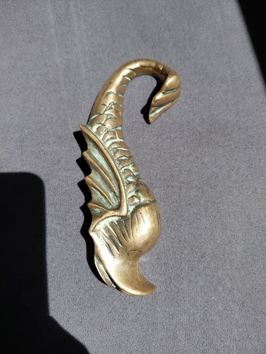 Antique solid brass maltese - ,