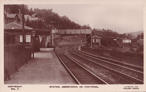 Station abersychan - station, nr