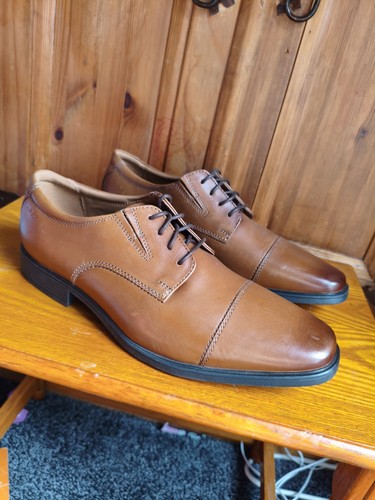 Clarks tilden cap dark - a,