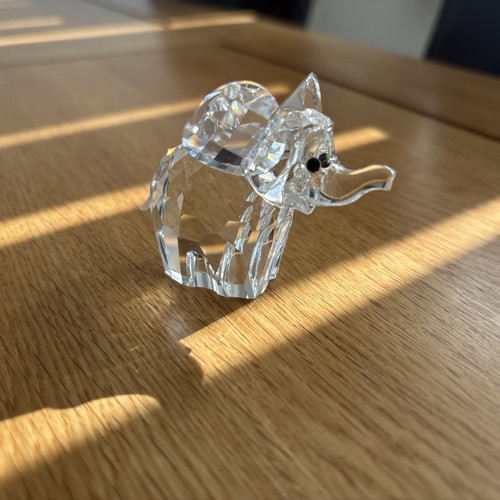 Swarovski crystal elephant - swarovski,