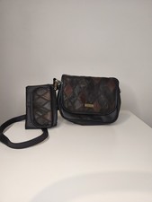 Moda Nova Brown Black Leather