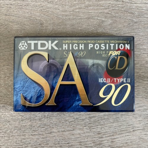 Tdk sa90 blank cassette tape - sa90,
