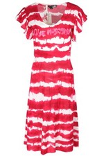 LOVE MOSCHINO PINK COTTON MIDI