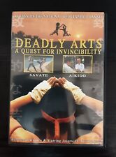 DEADLY ARTS SAVATE & AIKIDO DVD.  MARTIAL ARTS