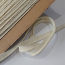 FULL CARD 48.5 metres of vintage cream 9mm wide GIMP braid