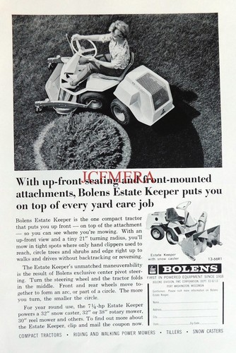 Bolens estate keeper - bolens, &