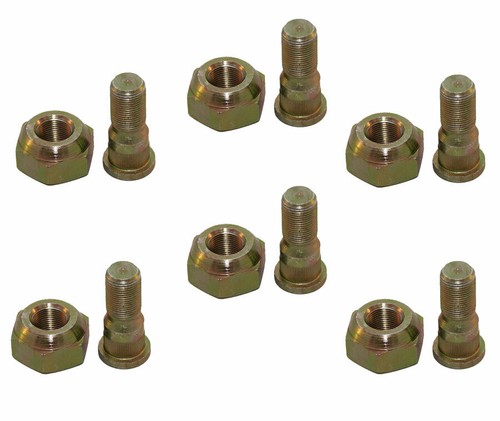 Front wheel studs - front, nuts