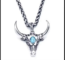 Punk Bull Head Pendant