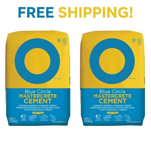 Blue circle mastercrete cement - mastercrete,