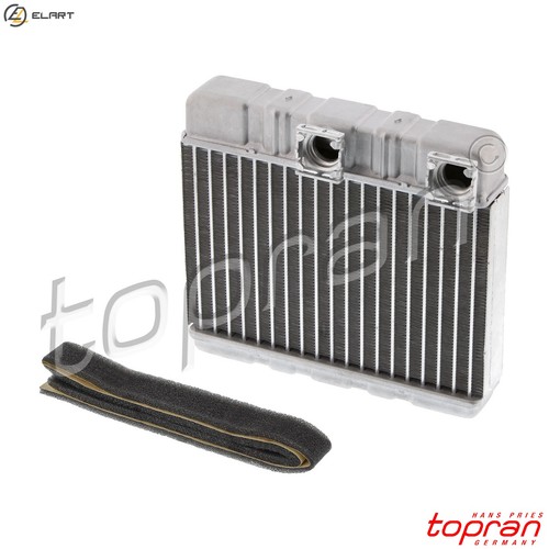Heat exchanger interior - heat,