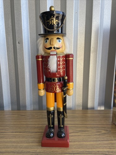 Large wooden nutcracker - 24",