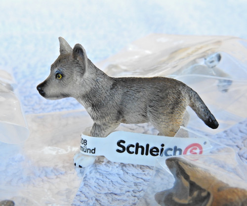 Schleich 14606 wolf puppy lot - schleich,