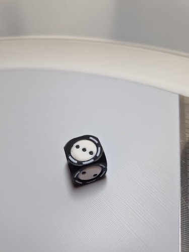 Gyroscopic fidget dice - gyroscopic, 3d