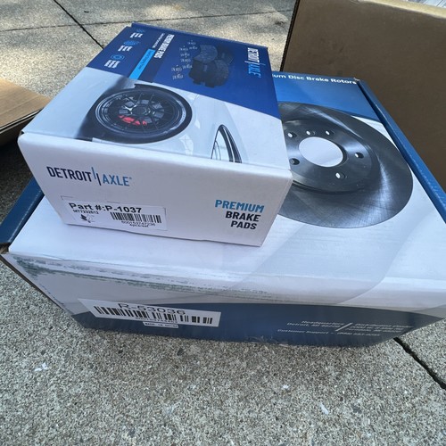 Rear disc rotors - rear,