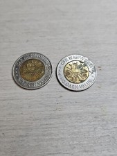 2 No Cash Value CAR WASH COIN