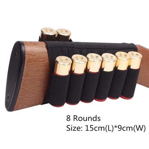 Round shotgun buttstock - 8, ammo