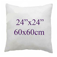 Pack of 2 Extra Deep Filed 24x24 Inches Cushion Pads Inserts Fillers Scatters