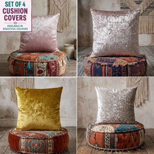 Set luxury crushed velvet - of,