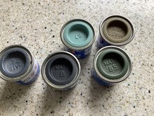 5 Tins 14 ml Revell Model Paints