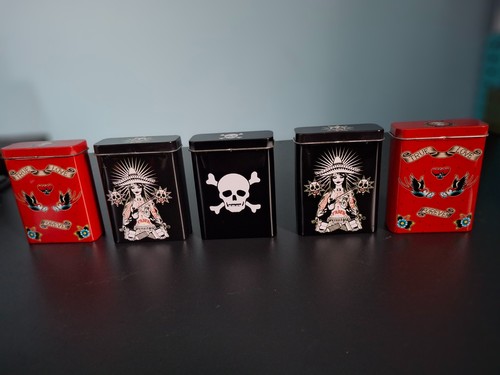 Small tins including laura - small,