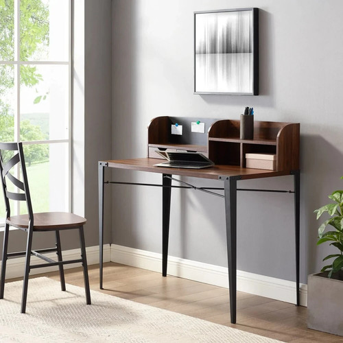 Nyla angle iron desk - iron,